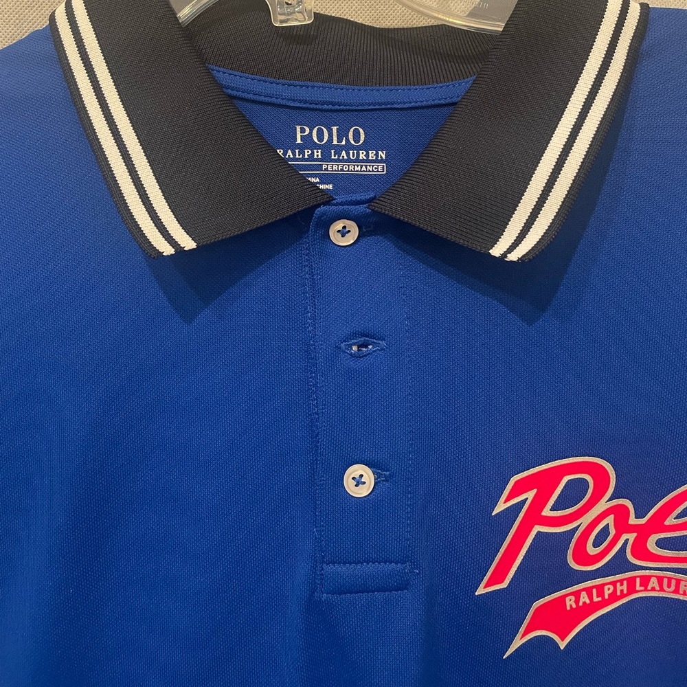 Mens Polo Ralph Lauren Cursive Logo Shirt